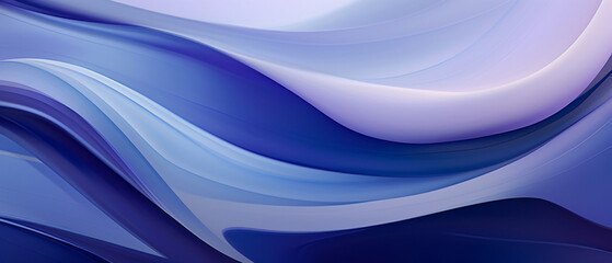 Obraz premium Niebieskie tło - gradientowe warstwy, kształty nieregularne, fale.