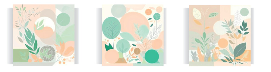 element of the design of a postcard, invitation, advertisement, banner.