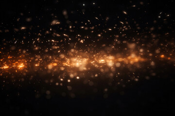 Fototapeta na wymiar Mystical Stardust: Particle Effect Background