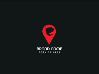 Fototapeta premium location logo