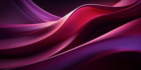 Fluid and smooth lines in shades of purple and burgundy, suggestive and graceful, graphic design