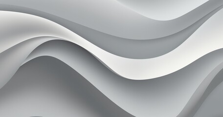 Abstract Grey Wave 