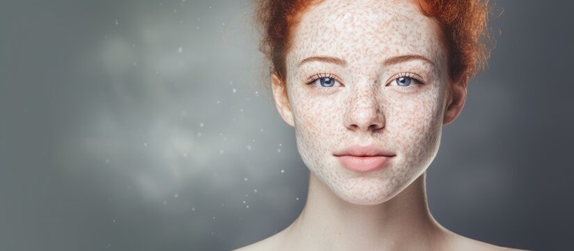 Composite portrait of a young woman with diverse skin promoting awareness and treatment for skin pigmentation
