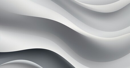Abstract Grey Wave 