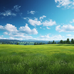 Obraz premium Verdant Elegance: Nature's Canvas