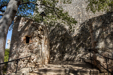Alte Burganlage auf der Insel Sainte Marguerite 