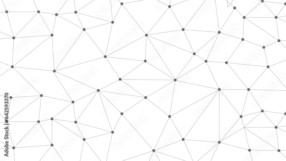 Poster Abstract technology background. Plexus mesh backdrop. Vector
