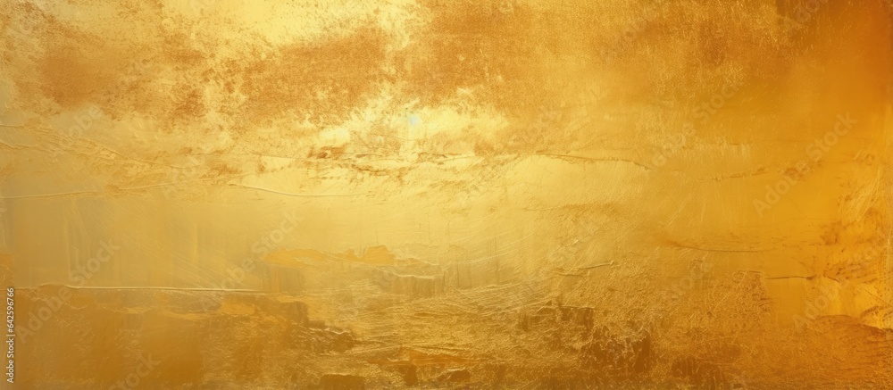 Poster Abstract golden textured background with copy space for text suitable for wallpapers and screen savers