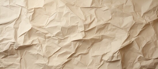 Artwork on a crumpled aged paper backdrop