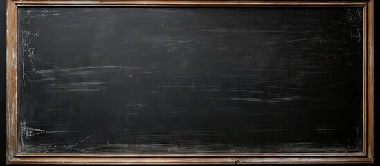 blackboard with photos