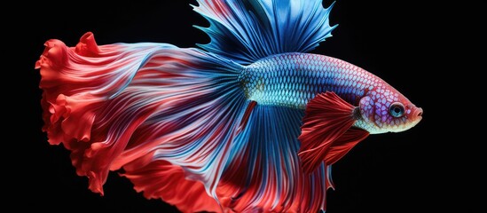 Close up photos of betta fish capture their tiny yet stunningly fierce nature