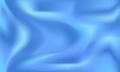 Abstract background with blurred bright blue gradient. Vibrant fluid cyan empty wallpaper. Template of empty modern digital backdrop, web banner with smooth pattern