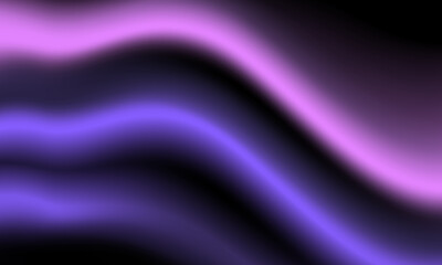 Abstract background with blurred pink-purple gradient. Vibrant fluid futuristic wallpaper. Template of empty modern digital backdrop cover, web banner with smooth curves