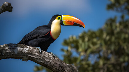 Naklejka premium Beautiful realistic animal