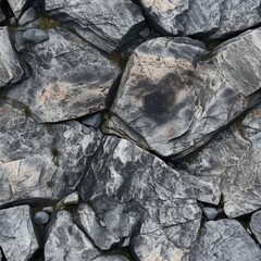 Seamless texture of granite stones