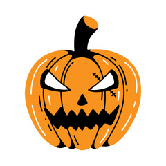 Illustration Pumpkin Halloween