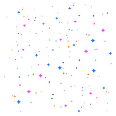 Vector colorful stars background, vector illustrartion