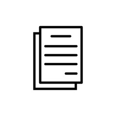 paper icon vector design templates