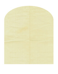 Pastel Vintage Paper Arches Decorative PNG Yellow