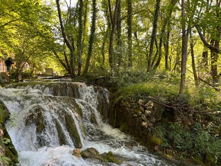 Landscape and environment of Plitvice Lakes National Park (UNESCO) - Plitvica, Croatia or Slikoviti krajobrazi i prekrasni motivi iz nacionalnog parka Plitvička jezera - Plitvice, Hrvatska