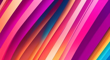 Premium diagonal lines abstract colorful background, created by ai generated
