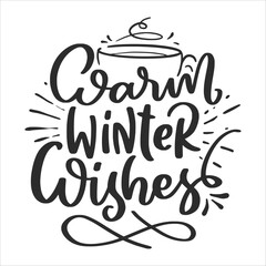 Winter Lettering Quotes