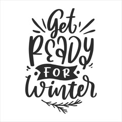 Winter Lettering Quotes