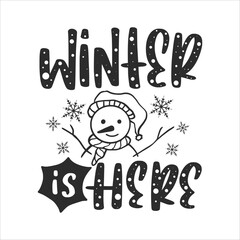 Winter Lettering Quotes