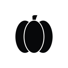 pumpkin icon. solid icon