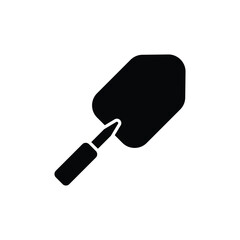 shovel icon. solid icon