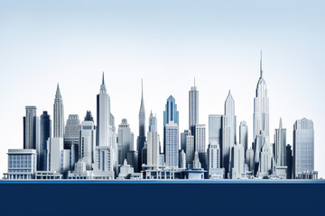 Fototapeta na wymiar City skyline graphic and design concept
