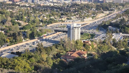 view of the city