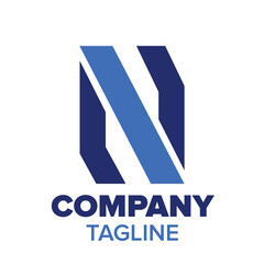 n letter icon logodesign 
