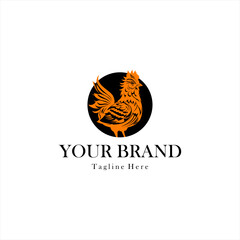 CLASSIC CHICKEN SHARP SIMPLE LOGO