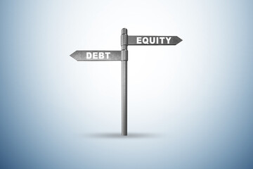 Debt or equity concept as financing options