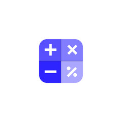 calculator icon vector design templates
