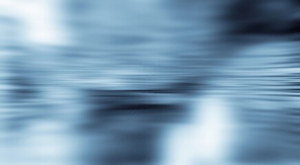 Crystal clear water surface background, blurred edges, shallow depth of field, blue beige tones.