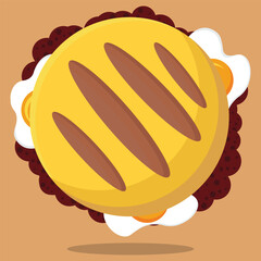 illustration of orange fruit