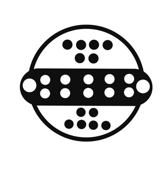 congklak icon on a white background. traditional game