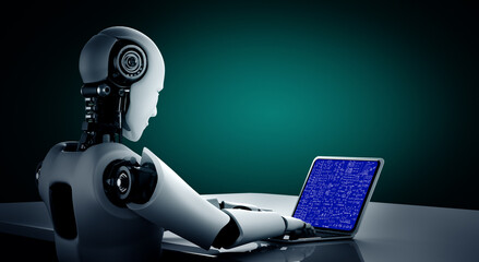 Mathematic equations and modish formula on computer screen showing concept of science and education