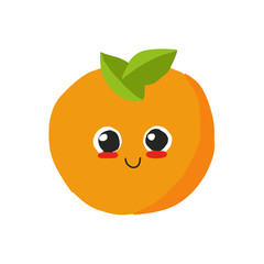 orange fruit character