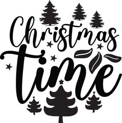 Christmas Round Svg design