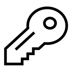 key illustration of icons for the user interface