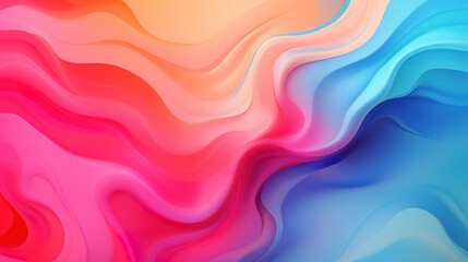 Obraz premium abstract colorful background with waves