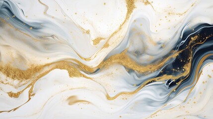 watercolor abstract background with waves