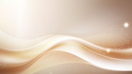 Golden abstract background with waves background and space for advertising