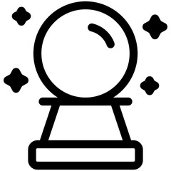 crystal ball  icon