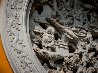 detail of the cathedral of st james