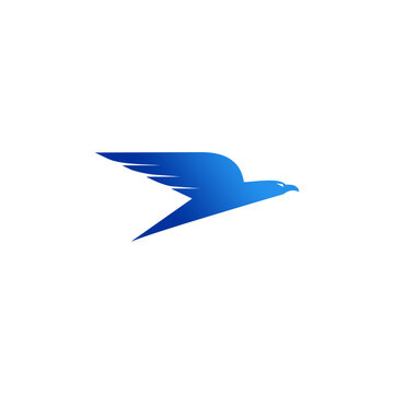 flying eagle  design logo