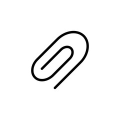 paper clip icon vector design templates